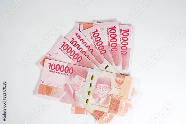 Obraz Rupiah isolated on white