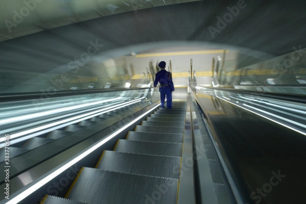 Fototapeta エスカレーター