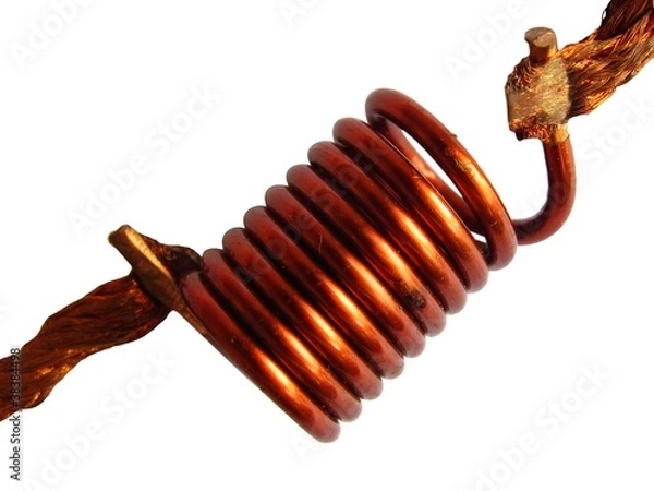 Fototapeta copper coil