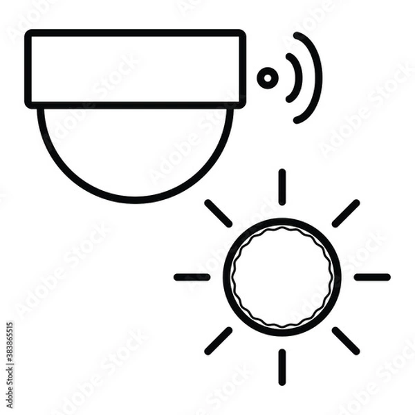 Obraz Smart home automation vector icon