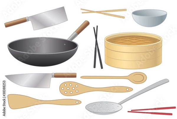 Obraz CHINA-Kochwerkzeuge