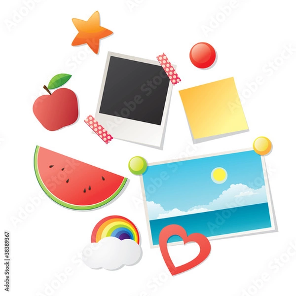 Obraz Refrigerator magnets