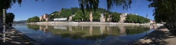 Obraz lyon, les quais de saone format panoramique