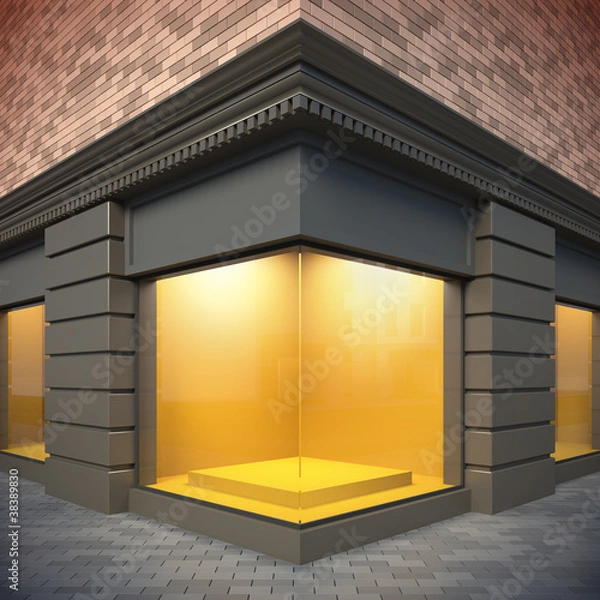 Obraz Showcase in classical style.