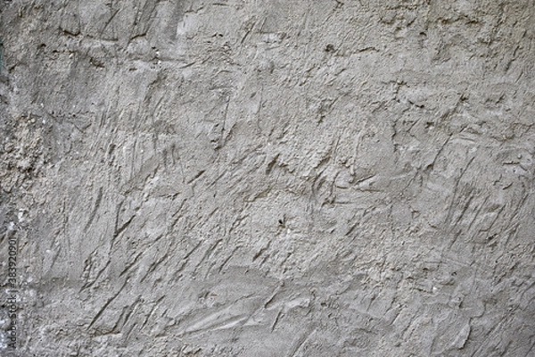 Obraz Plastered gray wall. Plaster background.Cement pattern.