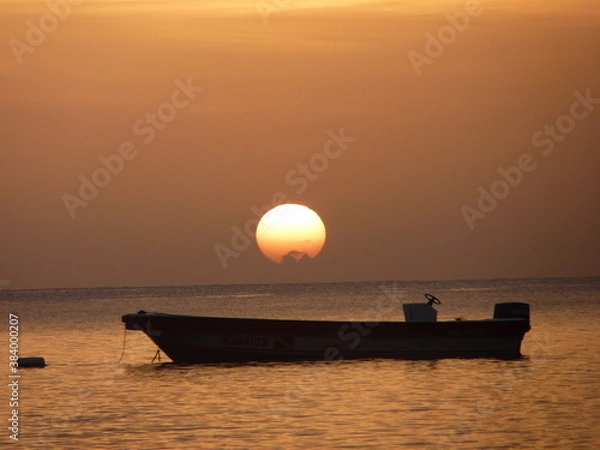 Obraz sunset over the sea