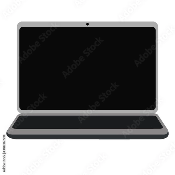 Fototapeta vector laptom