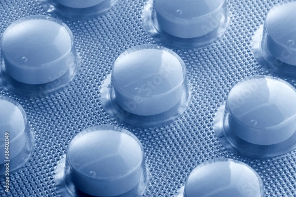 Obraz Foil wrapped tablets