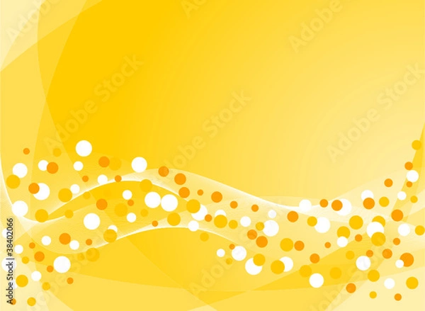 Obraz Abstract striped background with confetti