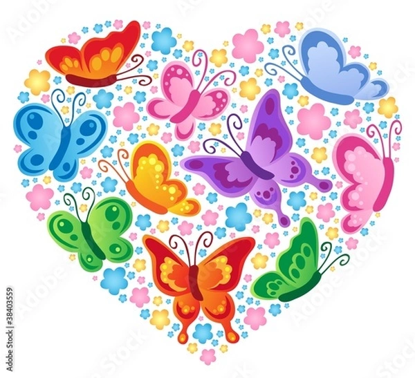 Fototapeta Heart theme image 4