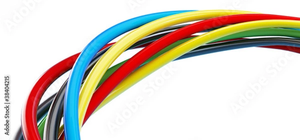 Obraz wires color