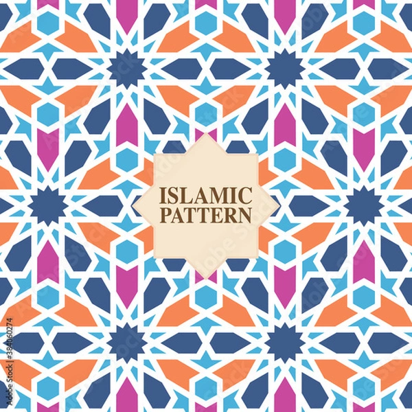 Obraz Abstract islamic geometric pattern