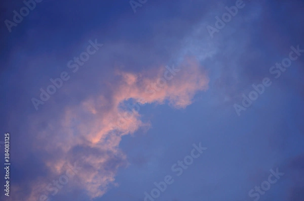 Fototapeta 夕暮れの雲