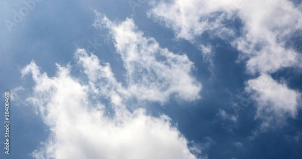 Fototapeta Blue sky background with clouds