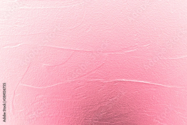 Obraz 塗り壁のテクスチュア（薄いピンクの背景）
