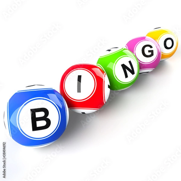 Obraz Bingo balls