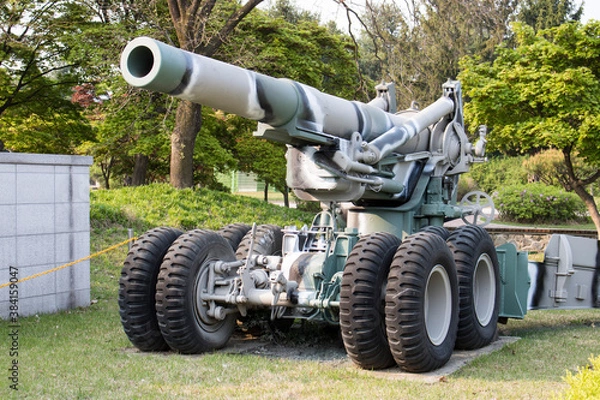 Fototapeta 대포 전차