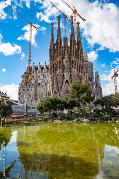 Obraz スペインのサグラダ・ファミリア