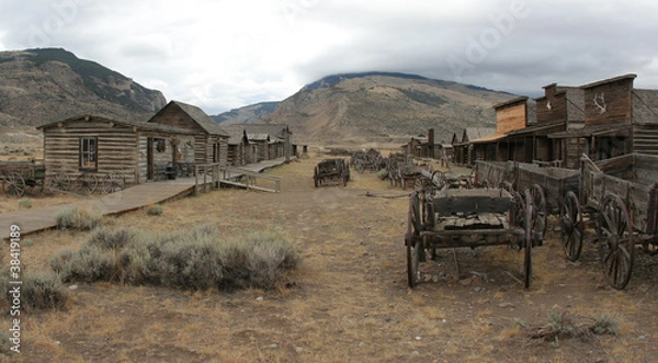 Obraz An Old West Town