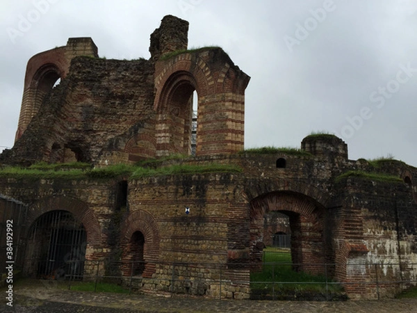 Fototapeta Trier Imperial Baths in Trier Germany