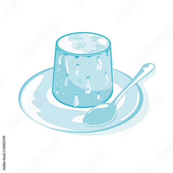 Obraz illustration faisselle