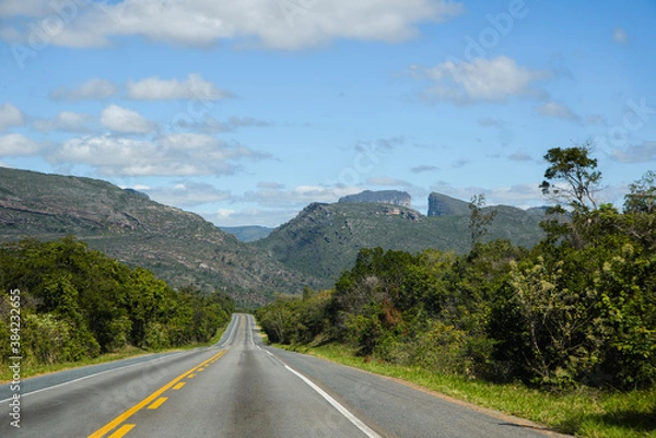 Obraz road in the mountains
