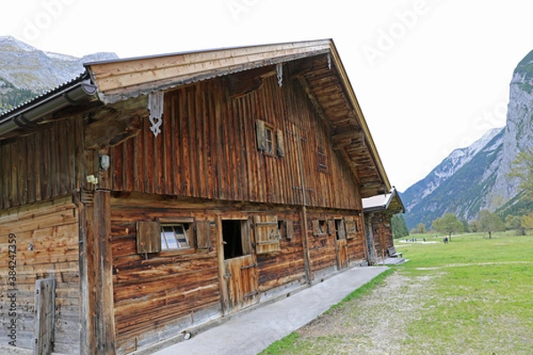 Fototapeta Auf der Engalm