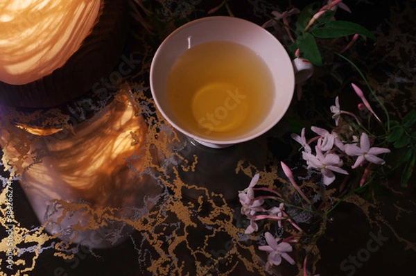 Obraz 夜のジャスミン茶