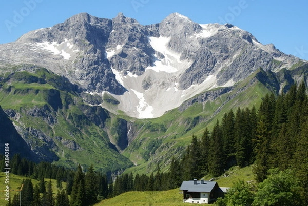 Fototapeta bergpanorama