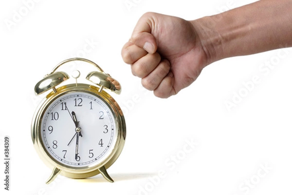 Obraz punching the clock