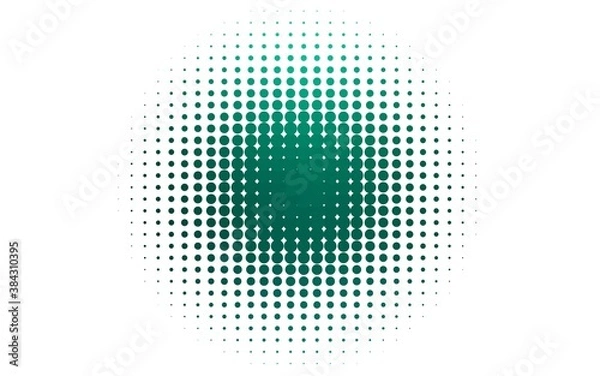 Fototapeta Light Green vector layout with circle shapes.