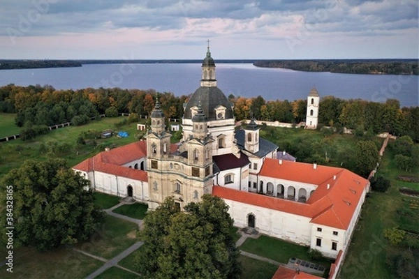 Obraz Monastery by the lagoon