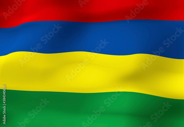 Fototapeta モーリシャスの国旗