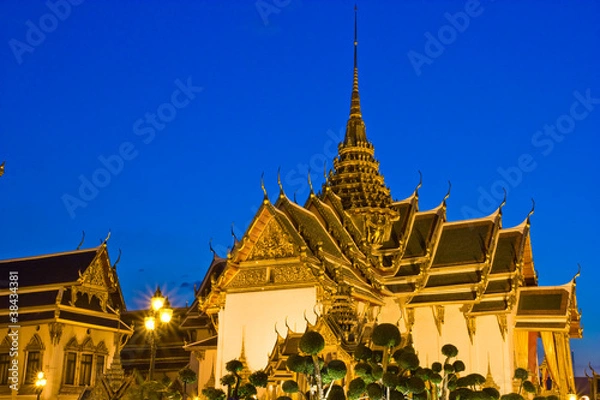 Obraz some part of grand palace on twilight