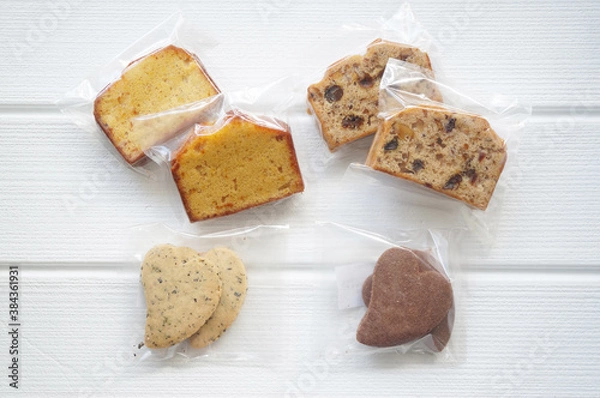 Fototapeta 焼き菓子のギフト