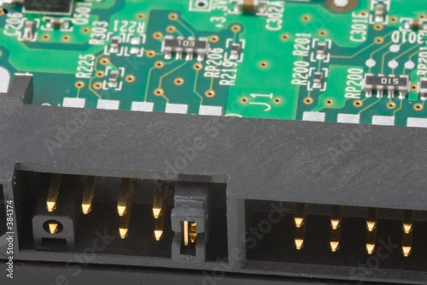 Fototapeta harddrive jumpers