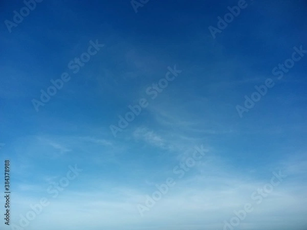 Obraz blue sky with clouds