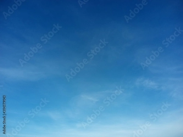 Obraz blue sky with clouds