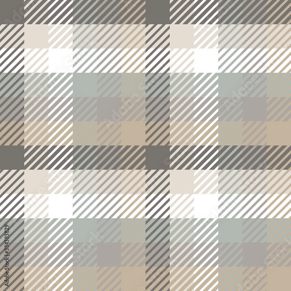 Fototapeta Plaid or tartan vector is background or texture in many color of graphic design