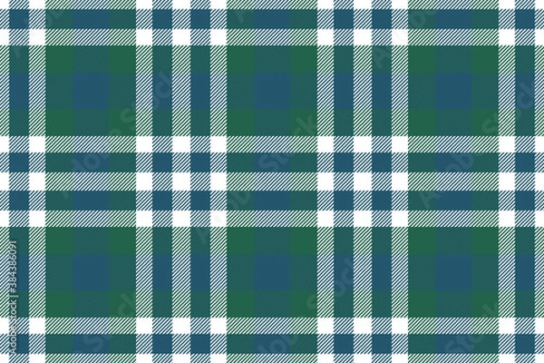 Obraz Plaid pattern seamless. Check fabric texture. Stripe square background. Vector textile design.