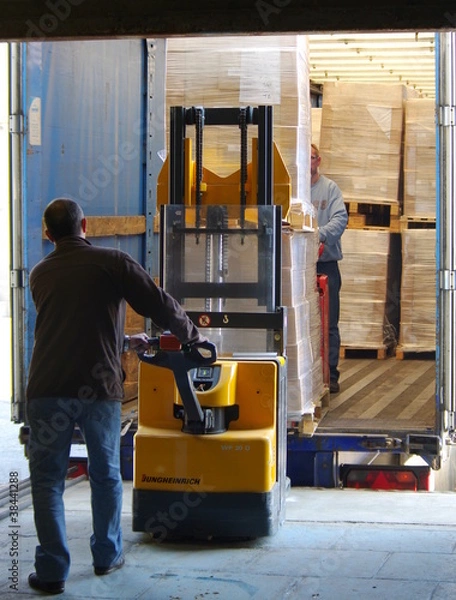 Obraz transport logistyczny