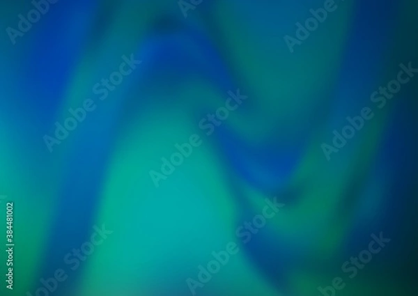 Fototapeta Light BLUE vector blurred and colored template.