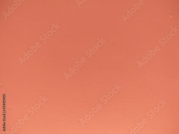 Obraz The cement wall painted orange color