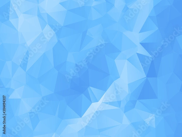 Fototapeta Decorative background with colorful polygon shapes