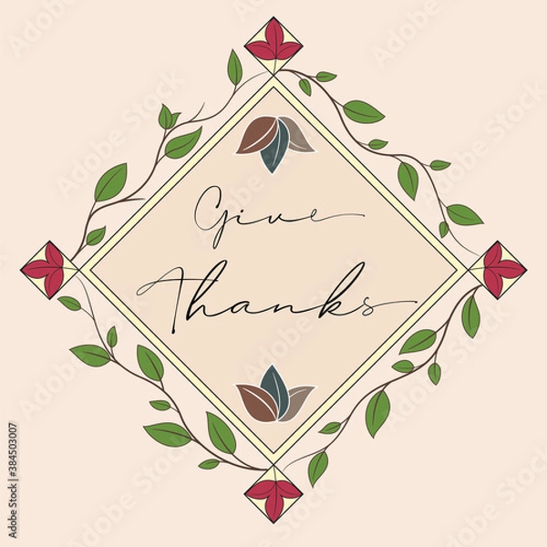 Obraz Thanksgiving Simple