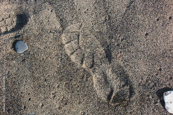 Fototapeta Footprint
