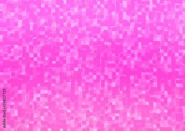 Fototapeta Light Pink vector texture in rectangular style.