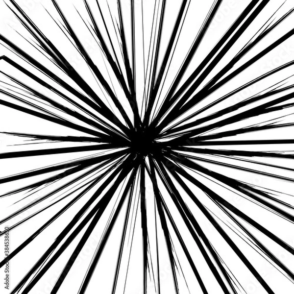 Fototapeta abstract fractal burst