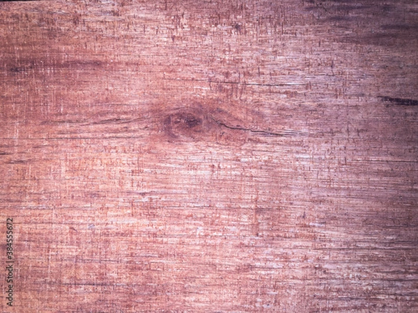 Fototapeta Top view of vintange wooden texture background with copy space for design