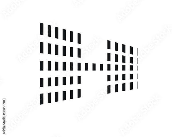 Fototapeta h and g and  n logo designs and monogram logos